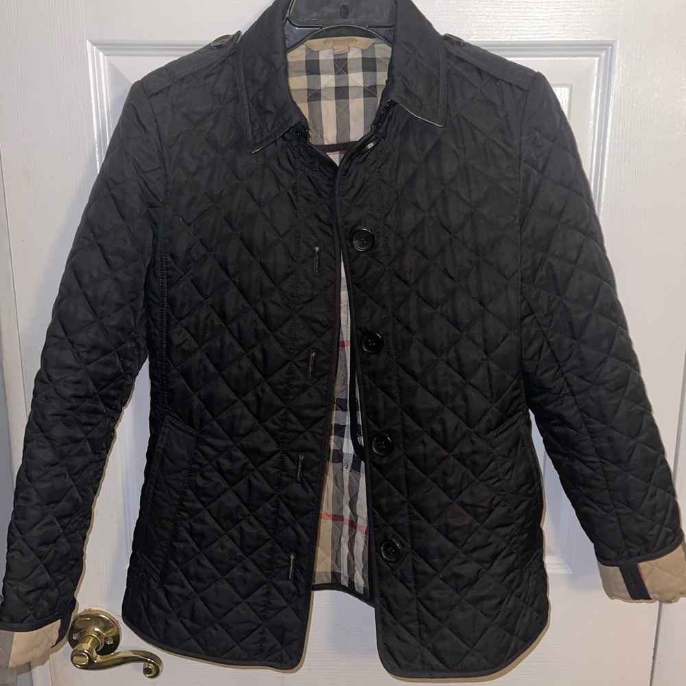 Burberry quilted jacket